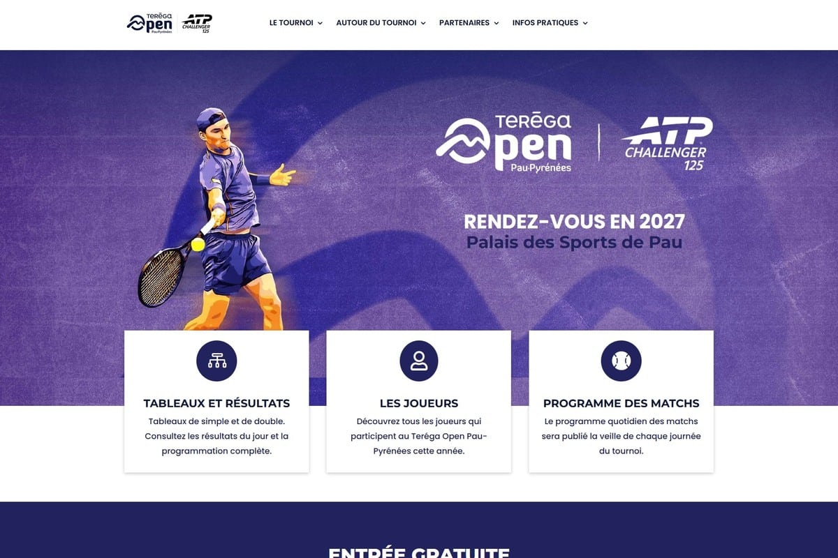 Teréga Open Pau-Pyrénées - Site officiel ATP