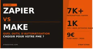 Zapier vs Make : quel outil choisir pour votre PME ?