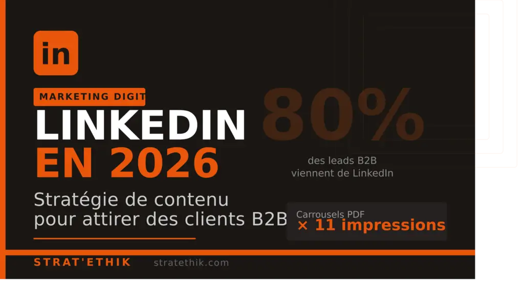 LinkedIn B2B 2026 : stratégie de contenu pour attirer des clients